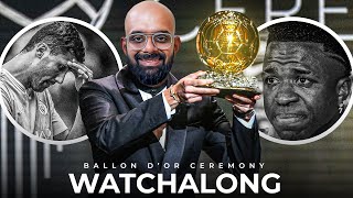 Ballon Dor 2024 Ceremony Live Watchalong MenaceAndMonk FootballWDaksh [upl. by Ynaitirb]