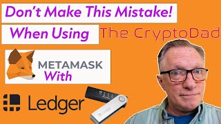 PLEASE AVOID This Mistake when Using Your Ledger Device With Metamask [upl. by Ailedo]