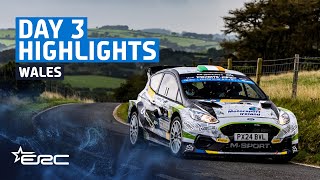 Day 3 Highlights  ERC JDS Machinery Rali Ceredigion 2024 [upl. by Nalad844]