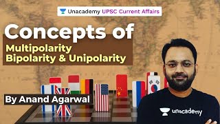 Theory of Multipolarity bipolarity and unipolarity  Anand Agarwal  Unacademy UPSC Current Affairs [upl. by Ehtyaf]