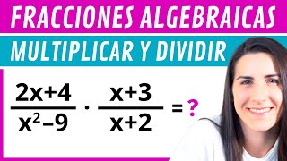 MULTIPLICAR Fracciones ALGEBRAICAS 🔡 Ejercicio [upl. by Lambart]