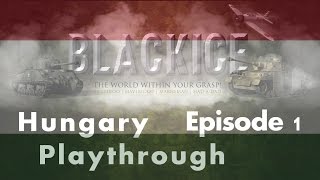 Hearts of Iron 3  Black ICE Mod  Hungry Hungary Part 1 [upl. by Noraa]