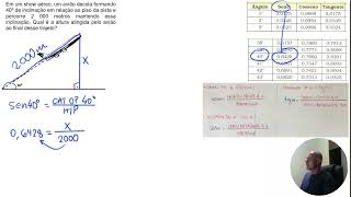 Trigonometria triângulo retângulo problema 4 2024 [upl. by Aisatan]
