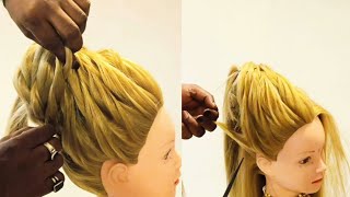 Tutorial Twisting Massey Hairstyle  How To Twisting Hair Style  Massey Updu Hairstyle [upl. by Sitra125]