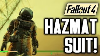 Fallout 4 Gameplay Tips The Hazmat Suit Survive The Glowing Sea With No Power Armor [upl. by Harvie596]