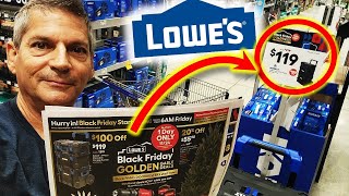 BEST Lowes Christmas 2023 Gift Ideas Doorbuster Deals Clearance [upl. by Atinehs98]