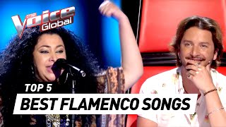 BEST FLAMENCO SONGS in The Voice [upl. by Iret937]