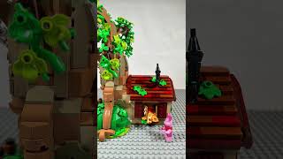 Lego Winnie the Pooh Heave Ho Set 21326 lego legostopmotion stopmotion legobuild winniethepooh [upl. by Mairam]