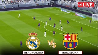 🔴En Vivo Real Madrid vs Barcelona I LaLiga Partido Completo Streaming Hoy eFootball Pes 21 [upl. by Oicaroh]