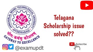 Telangana Scholarship Issue Solved  College Bandh Update Good News jntuh scholarship [upl. by Aerol]