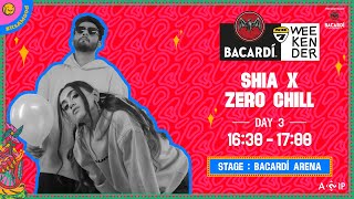 LIVE BACARDÍ NH7 Weekender 2023  Shia X Zero Chill  BACARDÍ Arena  ItsaMood [upl. by Anehsak572]