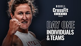 Wednesday Day 1 Individuals and Teams — 2022 NOBULL CrossFit Games [upl. by Vijnas875]