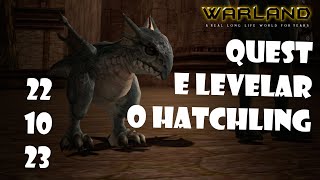 Roe  L2Warland 8x  22102023  Quest e levelar o Hatchling [upl. by Luella]