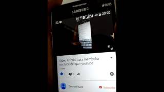 Video cara membuka youtube [upl. by Alvie243]