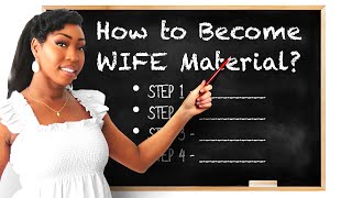 How to Become Wife Material [upl. by Pearson]