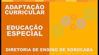 Educação Especial e Educação Inclusiva Adaptações Curriculares [upl. by Anniroc]