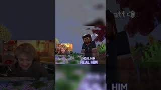 TommyInnit Jack and Jschlatt are having a seizure tommyinnitclips minecraft shorts [upl. by Anawit]