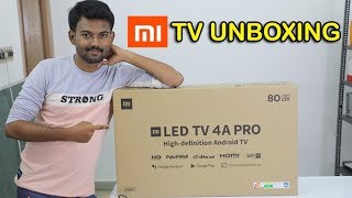 செம்மையான Android டிவி  MiTv 4A Pro 32 inch  Unboxing  Tech Boss [upl. by Divadleahcim279]