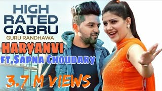 Guru randhawa ft Sapna Choudary Haryanvi mashup [upl. by Nsaj]