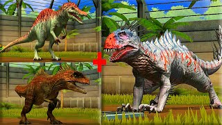 BATTLE OF THE SCORPIOS REX GEN 2 FAMILY  JURASSIC WORLD THE GAME [upl. by Shutz]