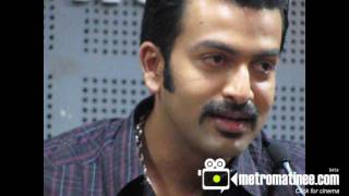 Prithviraj Reveals about his LOVE amp Marriage URUMI Press meet  EXCLUSIVE [upl. by Aaberg]