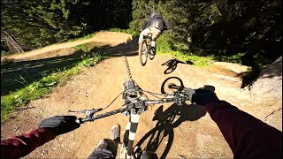 Chatel Bikepark  Closing day with Simon Pierguidi [upl. by Jeanie]