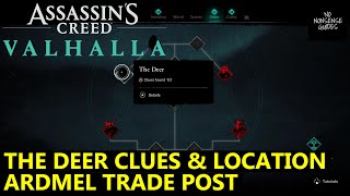 AC Valhalla Deer Clues amp Location  Ardmel Trade Post  Children of Danu [upl. by Dorette960]