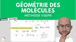 Géométrie des molécules  la méthode VSEPR  Physique et Chimie lycée [upl. by Quentin66]