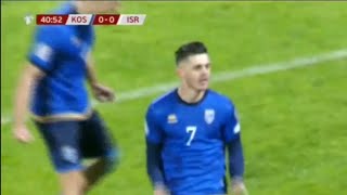 Kosovo vs Israel 10 Milot Rashica Goal  All Goals Results and Extended Highlights [upl. by Ehudd]