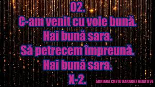 AM VENIT CU VOIE BUNA KARAOKE NEGATIVE ADRIANA CRETU NOU 2024 ORIGINAL [upl. by Nebe]