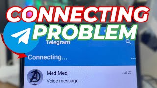 How to Fix Telegram Connecting Problem [upl. by Eutnoj264]