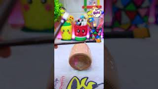 اعادة تدوير البرطمانت فكره قمر ❤ اختراع shorts diy recycling craft art ideas fyp [upl. by Yard]