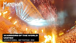 MANOWAR quotWarriors Of The World Unitedquot  360°  Live In Istanbul 2023 🇹🇷 [upl. by Ayetal]