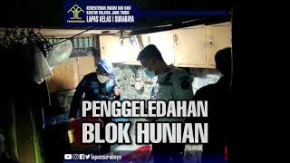 Penggeledahan Insidentil Blok Hunian Lapas Surabaya [upl. by Dub957]