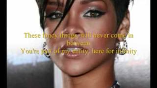 RihannaUmbrella Acoustic Full HQ instrumental with lyrics [upl. by Ellimaj]