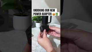 Unboxing our new Power Adapter 😍🔋 ytshorts shorts unboxing charger rokform [upl. by Cindra]