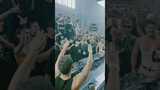 💣😎 Klangkuenstler dropping his new track at Outworld Munich klangkuenstler techno rave [upl. by Jaal]