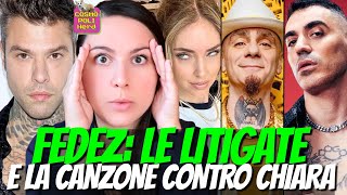 FEDEZ I SUOI DISSING PIÙ EPICI E LA CANZONE CONTRO CHIARA FERRAGNI REVENGE SONG O NO [upl. by Ydna]