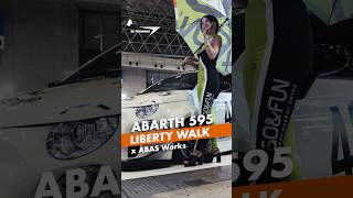 Abarth 595 by Liberty Walk x Abas Works abarth595 libertywalk tokyoautosalon shorts [upl. by Deroo]