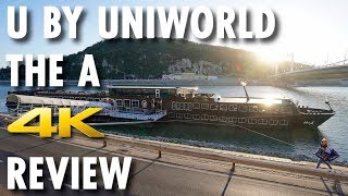 The A Tour amp Review  U by Uniworld  Cruise Ship Tour amp Review 4K Ultra HD [upl. by Magdalen]