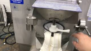 Carpigiani 502 Batch Freezer Ice Cream Machine Mix Test [upl. by Platt633]