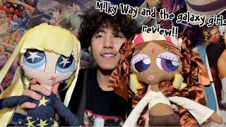 MILKY WAY AND THE GALAXY GIRLS PLUSH DOLL REVIEWS [upl. by Campos]