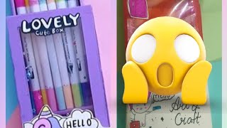 recreating tonni art and craft DIY school supplies 🤩💖like share subscribe [upl. by Calvano744]