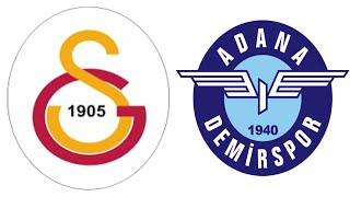 KASIRGATV SÜPER LİGİ 1SEZON 1MAÇ GALATASARAY ADANA DEMİRSPOR [upl. by Kcirde]