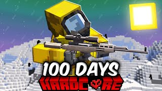 I Spent 100 Days in a Nuclear Winter Zombie Apocalypse in MinecraftHeres What Happened [upl. by Rotceh281]