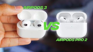 AirPods PRO 2 vs AirPods 3 en 2024 [upl. by Gunter]