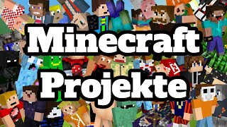 Es gab SEHR VIELE deutsche Minecraft Projekte Teil 1🎮 [upl. by Ezechiel156]