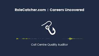 Call Centre Quality Auditor  Careers Uncovered [upl. by Nicola]