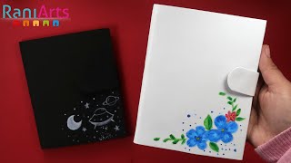 HAZ TUS PROPIAS LIBRETAS BULLET JOURNAL SKETCHBOOKS  FÁCIL  DIY [upl. by Brower]