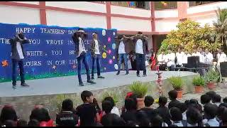 Akdi pakdi Aila re aila dance by class 9 boys Lievens academy lohrdaga 2022 part ii [upl. by Ahsia]